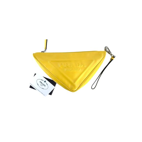 Prada Grace Lux Triangle Wristlet Pouch - Picture 2 of 9